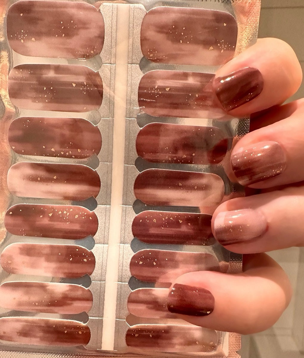 künstliche fussnägel müller Brown Marble – Suhr Nails