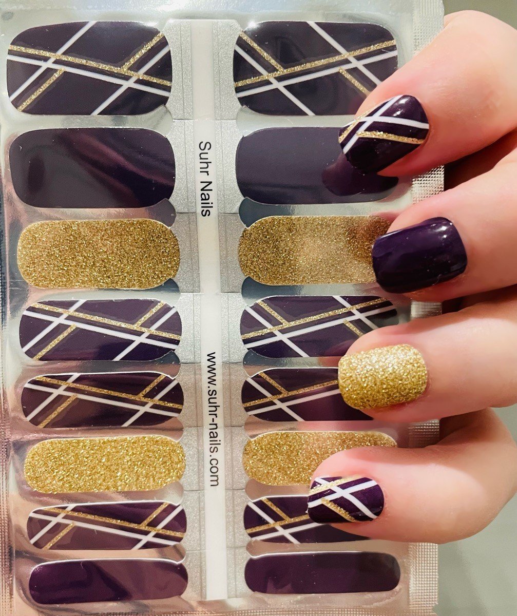 Purple Evening Dress – Suhr Nails