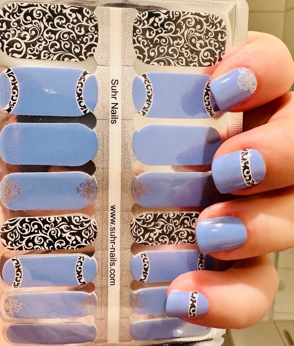 Blue Valentines Day Dress Suhr Nails Blue Valentines Day Dress Suhr Nails