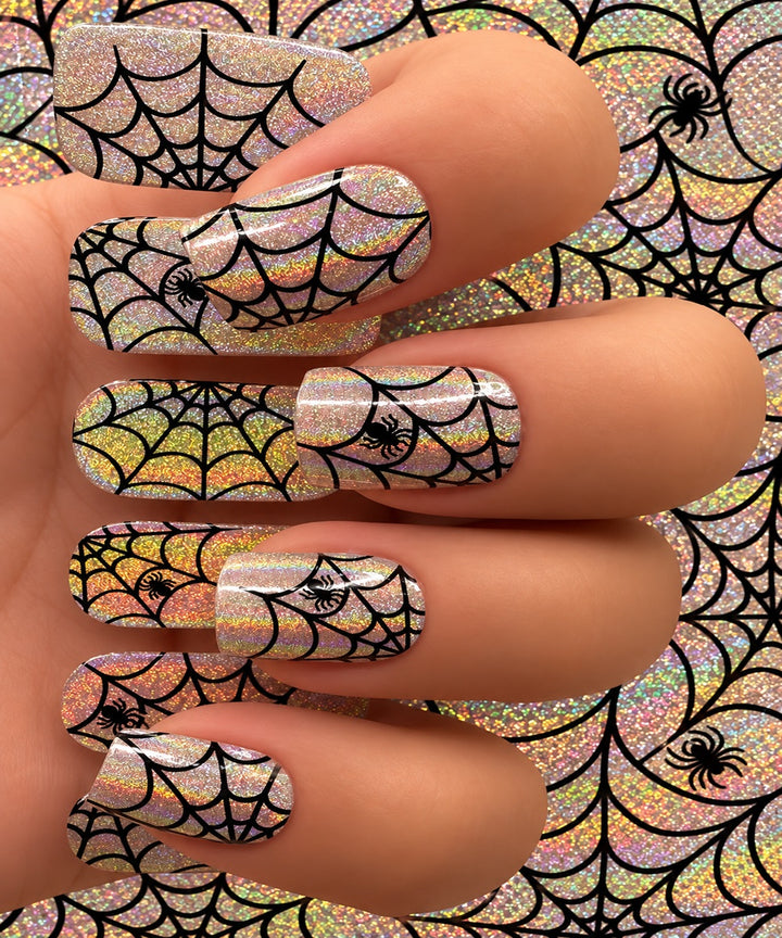 XL Spider Holographic Gel
