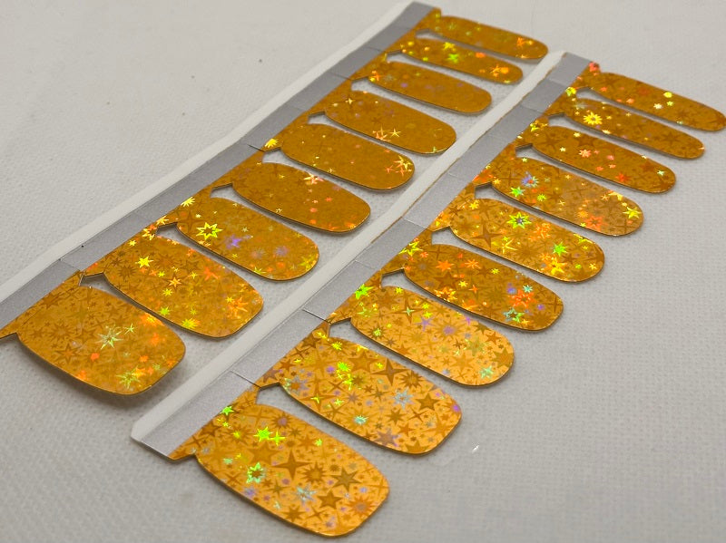 Gold Holo Stars