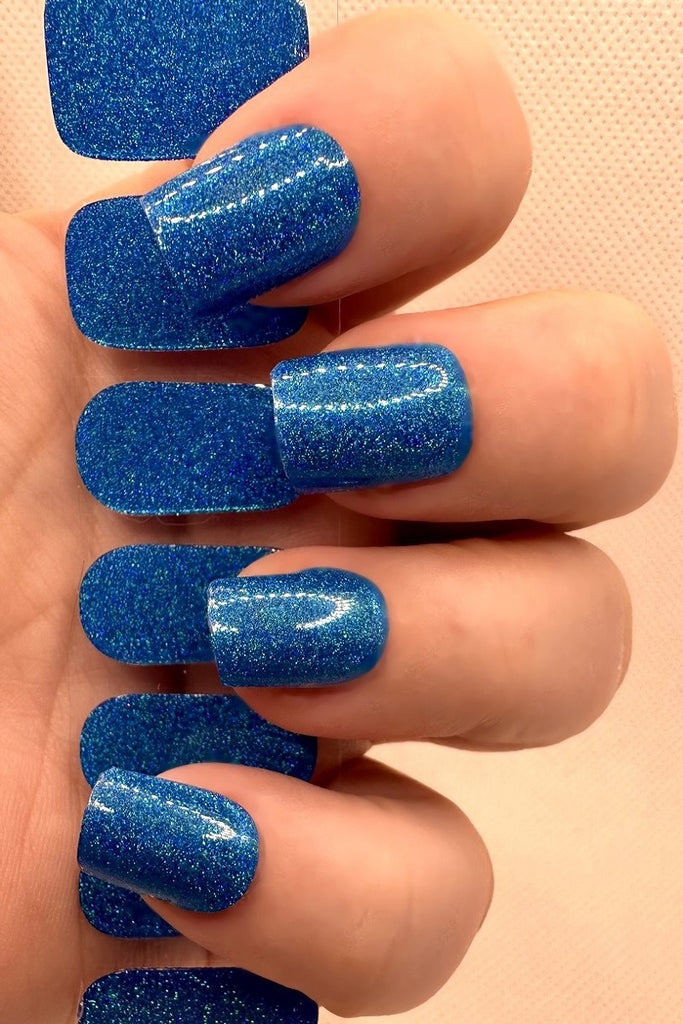 Blue Jeans Glitter Gel – Suhr Nails