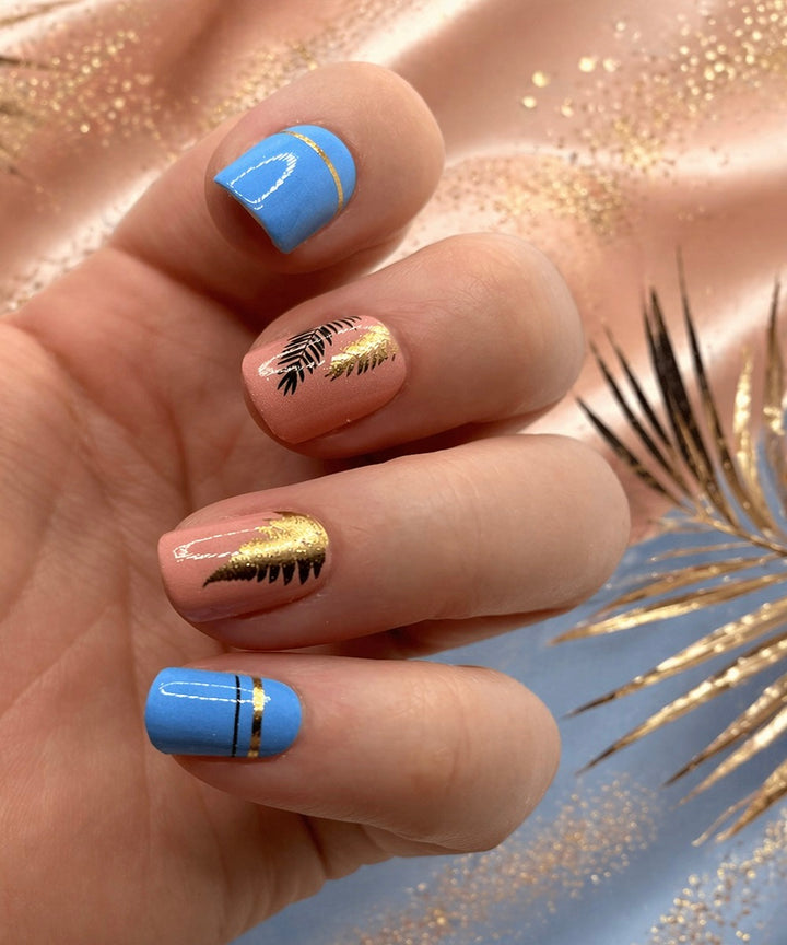 XL Elegant Palm Leaves