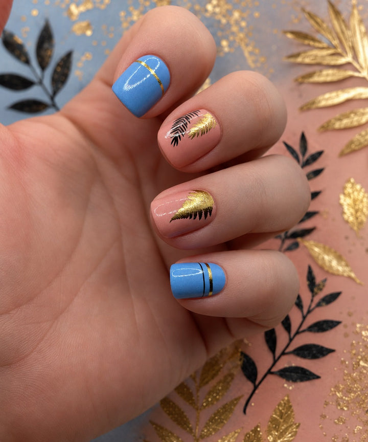 Elegant Palm Leaves