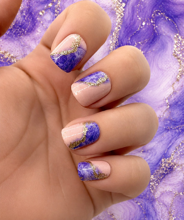 Rose-Purple Marble