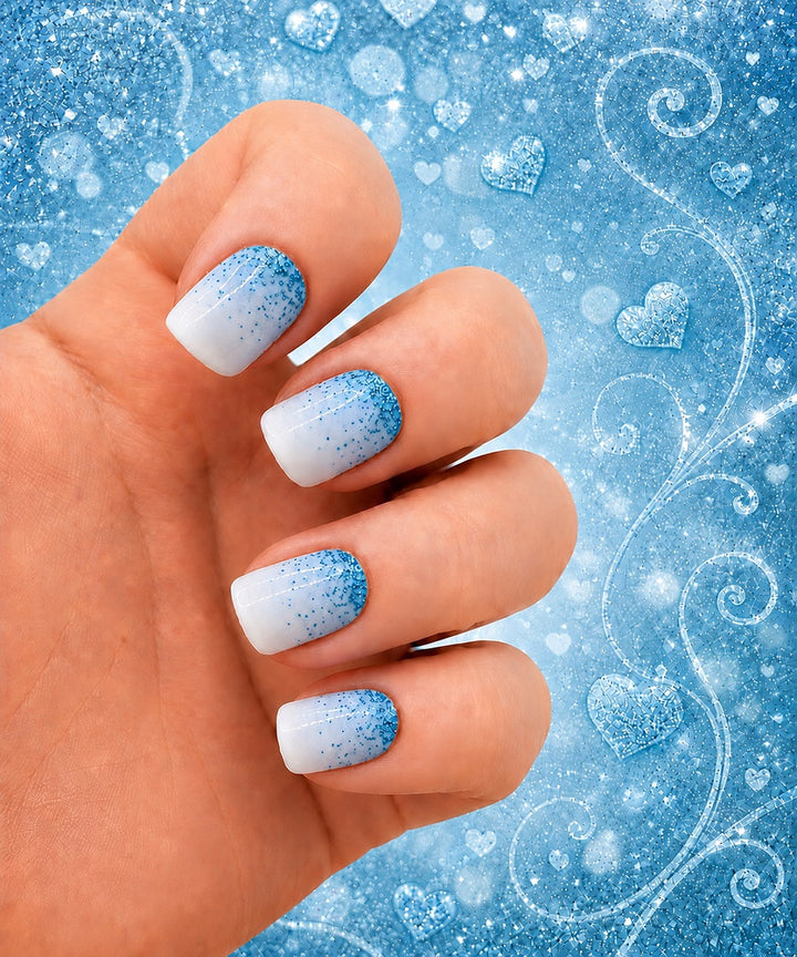 XL Babyboomer Turquoise Glitter