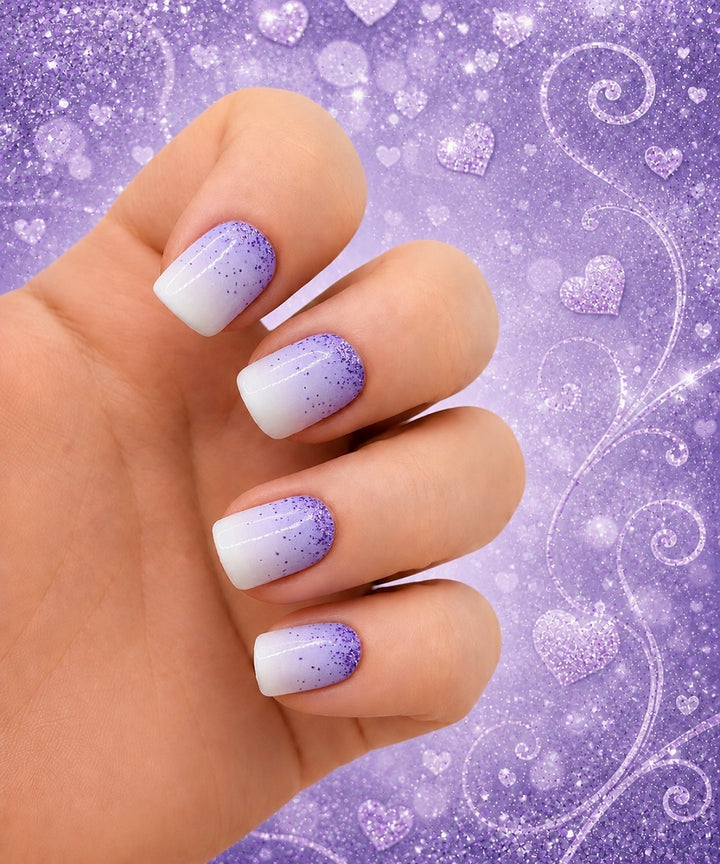 Babyboomer Light Purple Glitter