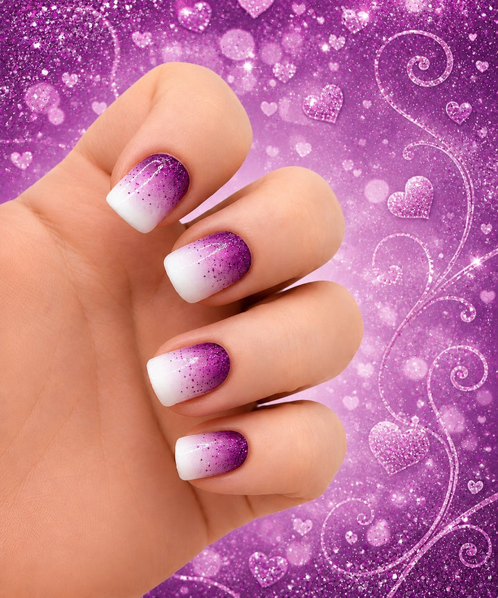 Babyboomer Plum Glitter