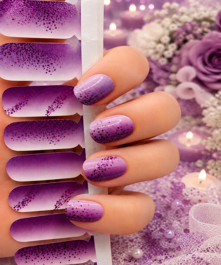 XL Vertical Plum Ombre