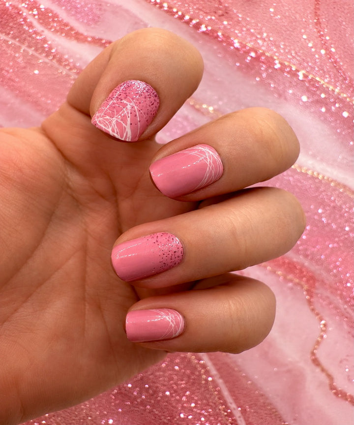 Pink Glitter Dress