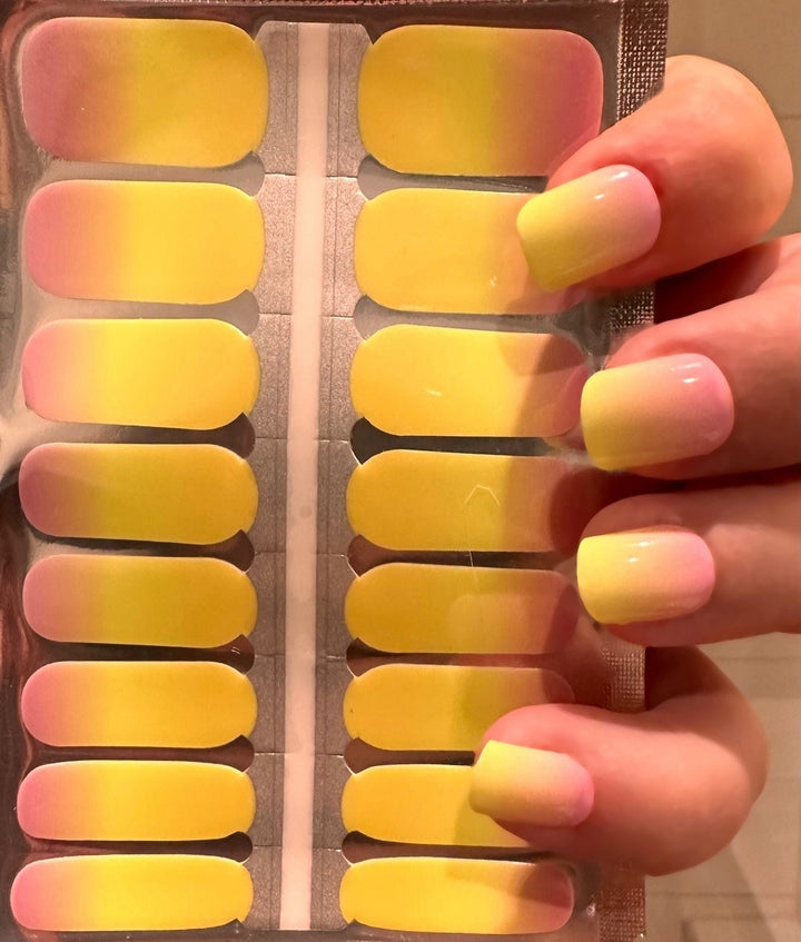 Nude-Yellow Ombre