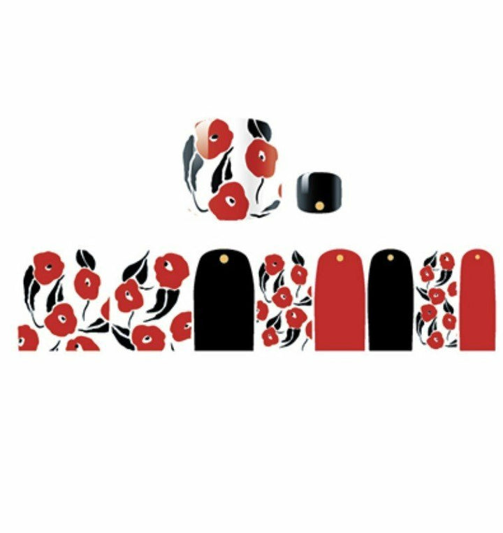 Red Flowers (Feet)