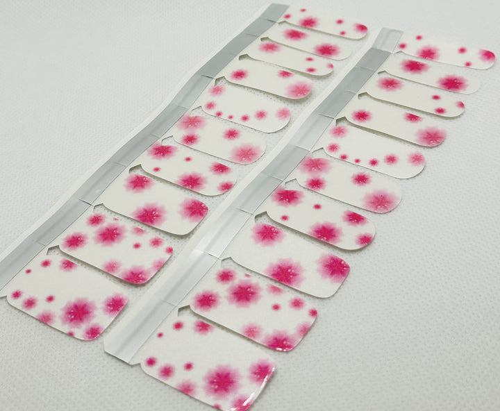 XL Pink Flower Power (Semi-Transparent)