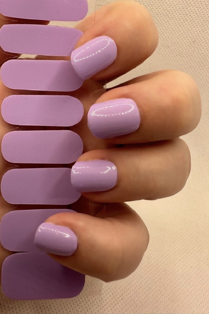 45+ Prettiest Light Purple Nails You'll Adore | Purple acrylic nails, Lilac  nails, Purple nails